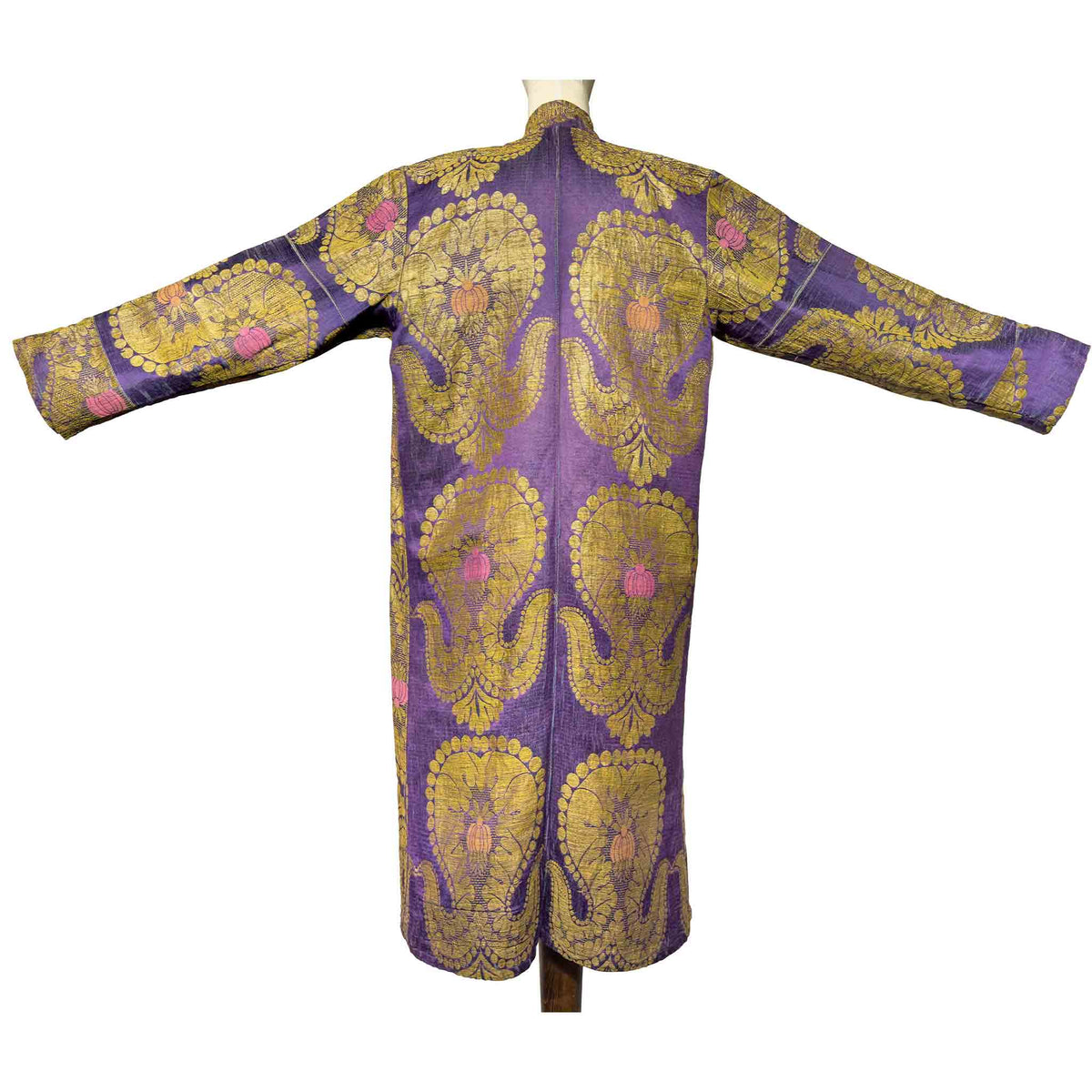 Metal brocade chapan No. 88 – TEXTILE CULTURES